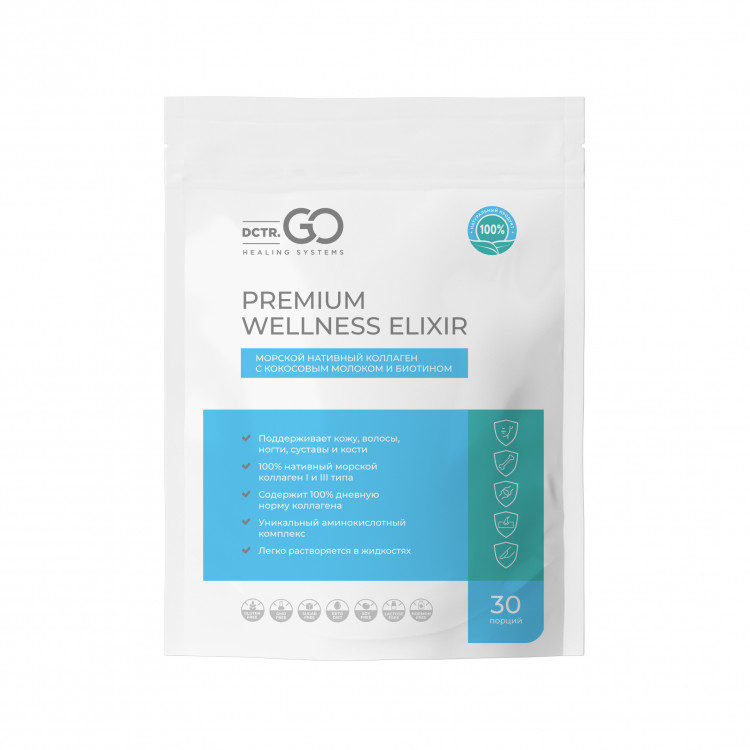 Dctr.Go Морской коллаген с кокосовым молоком и биотином в Перми
