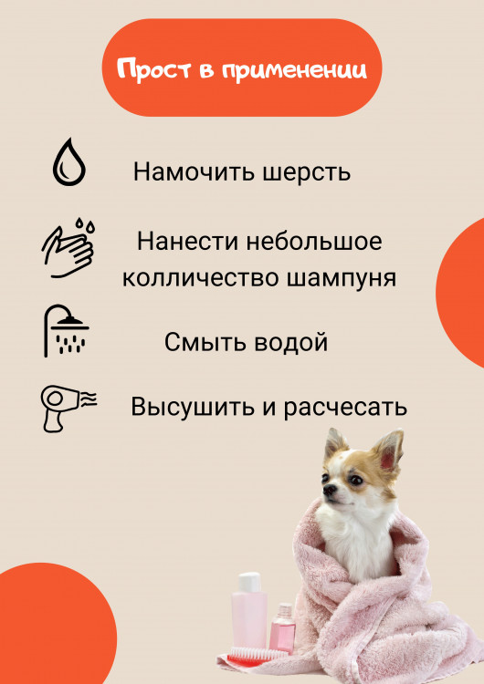 Dctr.Go Шампунь-бальзам для животных Sнampoo Therapy "Мультиуход" 1000 ml в Перми